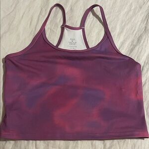 Fleo Switch Up Crop Tie-Dye Tank Top-medium